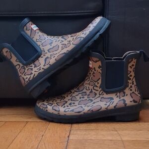 Hunter Animal Print Rainboots